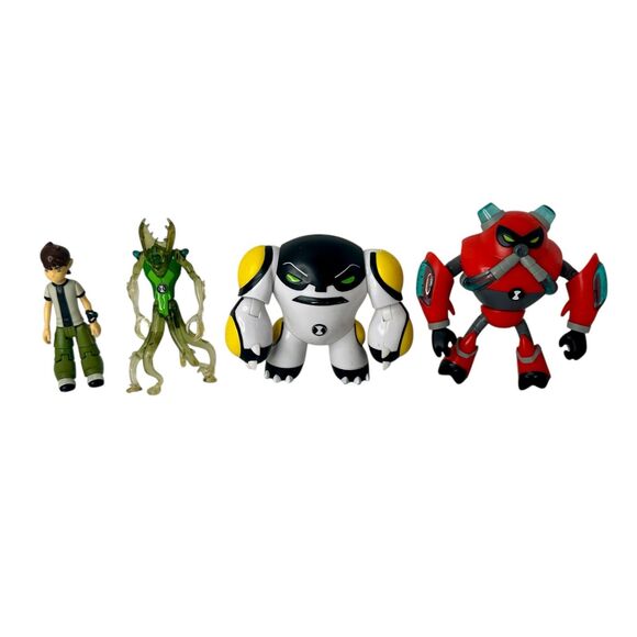 Ben10 - Lot of 4 Figures - Picture 1 of 3